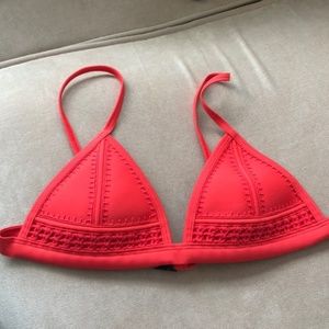 Triangl Medium Scarlet Red Bikini Top